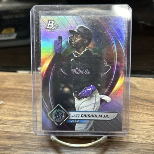 2022 Bowman Platinum #73 Jazz Chisholm Jr.     Miami Marlins