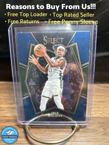 2021-22 Panini Select Basketball Jrue Holiday #163 Premiere Level Priz