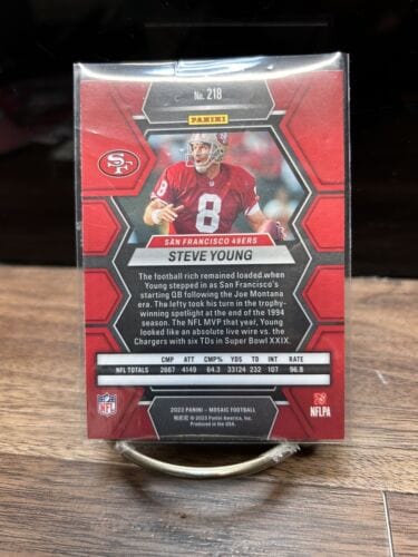 2023 Panini Mosaic Football Base Steve Young San Francisco 49ers #218