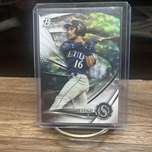 2022 Bowman Platinum Top Prospects #TOP-40 Ice Foil Harry Ford Seattle
