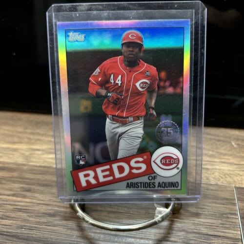 Aristides Aquino 2020 Topps Chrome 35th Anniversary Refractor RC Cinci