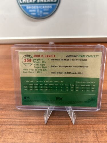 2023 Topps Chrome Platinum Anniversary  #309 Adolis García  Texas Ran