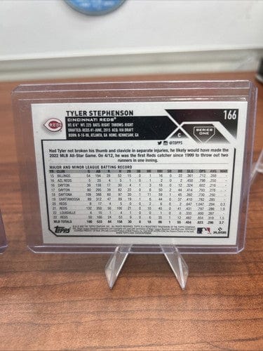 Tyler Stephenson 2022 Panini Select - Concourse Scope Prizm #48 + Bonu