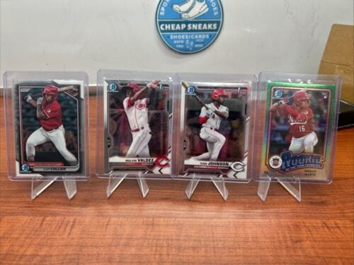Cincinnati Reds 2024 Bowman Chrome ROY-4 Noelvi Marte, Cam Collier #BC
