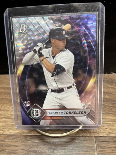 Spencer Torkelson 2022 Bowman Platinum #19 Ice Foil Parallel Rookie Ti