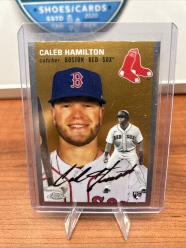 2023 Topps Chrome Platinum Caleb Hamilton ROOKIE #129 QUANTITY Boston