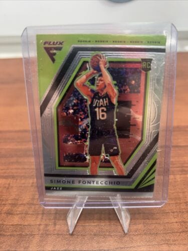 Simone Fontecchio (RC) 2022-23 Panini Flux Rookie Card  #213 Utah Jazz