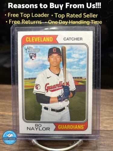 Bo Naylor Rookie Topps Heritage 2023 #172