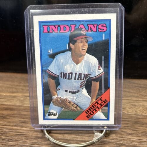 1988 Topps Brett Butler #479 Cleveland Indians