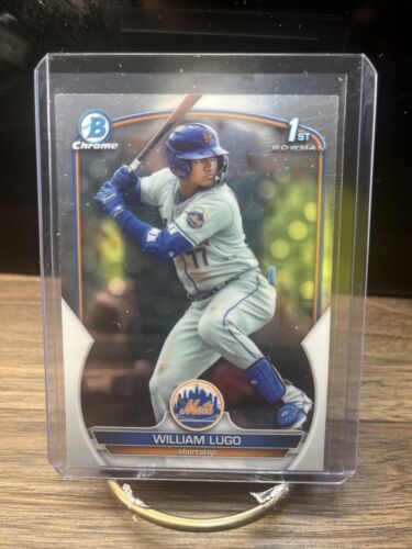 William Lugo 2023 Bowman Chrome 1st Prospect Baseball Card #BCP-141 Me