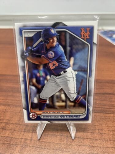 2024 Bowman Daiverson Gutierrez #BP-59 New York Mets Prospect Baseball