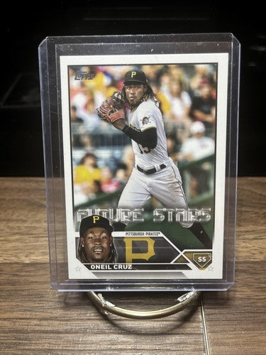 Oneil Cruz 2023 Topps Series 1 Future Stars RC Card #285 Pittsburgh Pi