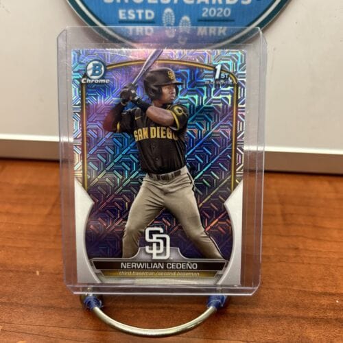 Nerwilian Cedeno 2023 1st Bowman Chrome Pros Mojo/Mega Refractor #BCP-