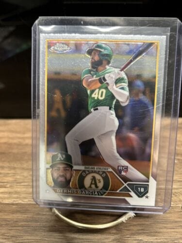 2023 Topps Chrome Dermis Garcia RC Oakland Athletics #183
