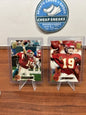 Joe Montana HOF 1994-1995 Topps Stadium Club #160,#615 Kansas City Chi