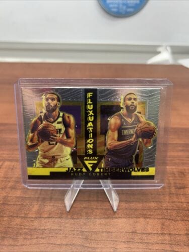 Rudy Gobert 2022-23 Panini Flux #8  Fluctuations Utah Jazz