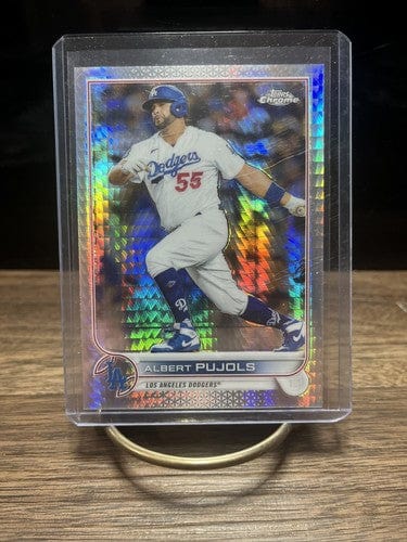 2022 Topps Chrome Prism Refractors Albert Pujols