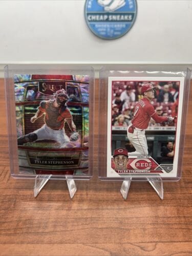 Tyler Stephenson 2022 Panini Select - Concourse Scope Prizm #48 + Bonu