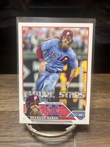 2023 Topps Series 1 Future Stars Brandon Marsh #237  Phillies Card