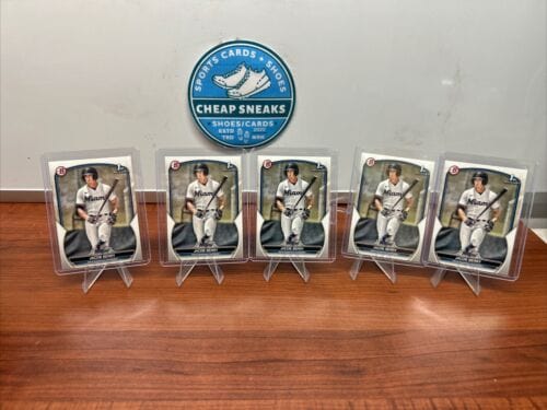 Jacob Berry  2023 Bowman 1st Prospect Base Card( X5) BP-108 Miami Marl