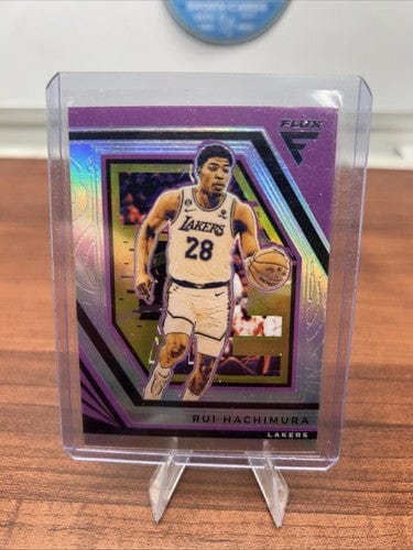 Rui Hachimura 2022-23 Panini Flux Silver Prizm #180 Los Angeles Lakers