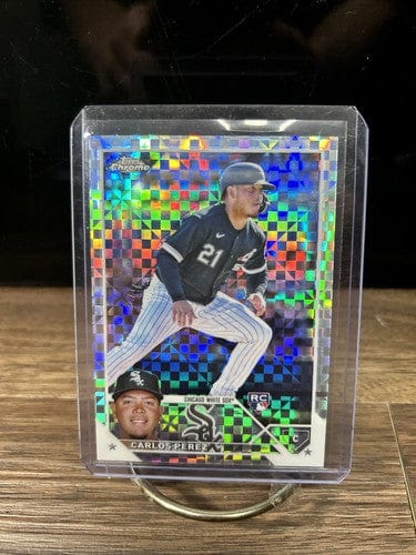 CARLOS PEREZ 2023 Topps Chrome X Fractor RC SP
