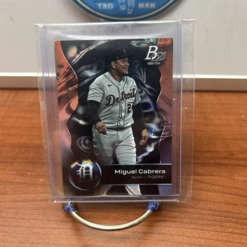 Miguel Cabrera #84 - 2023 Bowman Platinum Baseball