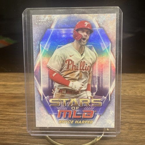 Bryce Harper 2023 Topps Chrome Stars of MLB Card Philadelphia Phillies
