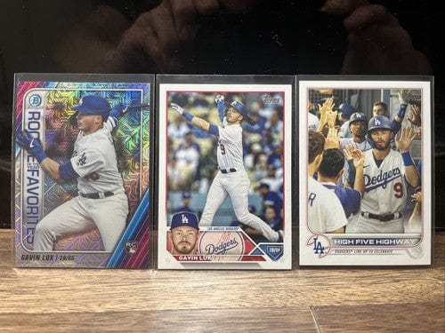 Gavin Lux 3 Card Lot 20 Bowman Mojo RC  23 Topps Series 1 Los Angeles