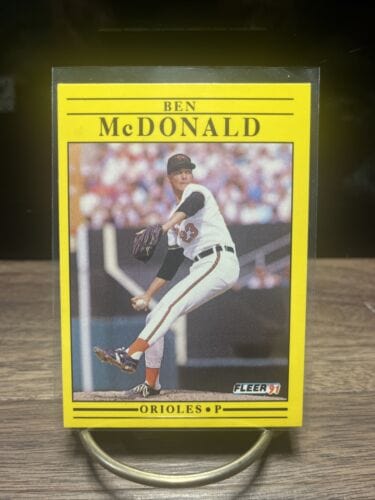 1991 Fleer Ben McDonald #481