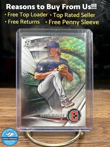 Doug Nikhazy 2022 Bowman Platinum Ice Foil Parallel Gurdians Bball car