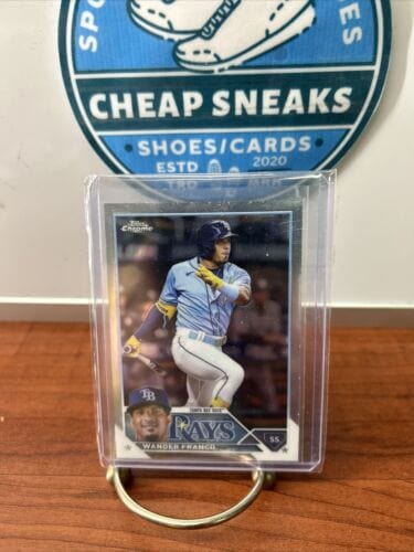 Wander Franco 2023 Topps Chrome Tampa Bay Rays #71