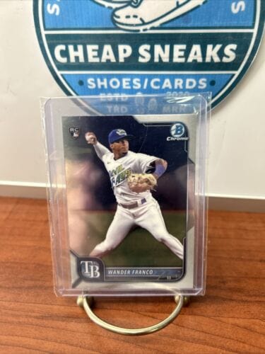 2022 Bowman Chrome #10 Wander Franco Tampa Bay Rays Rookie Card RC