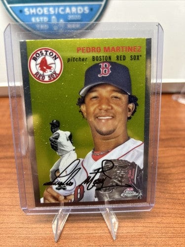 Pedro Martinez 2023 Topps Chrome Platinum Anniversary #466 Boston Red