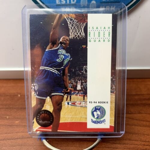 1993-94 Skybox Premium - #251 Isaiah Rider (RC) Minnesota Timberwolves
