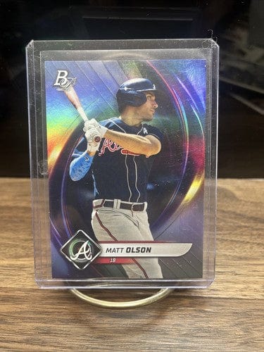 2022 Bowman Platinum Baseball # 28 Matt Olson