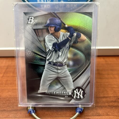 2022 Bowman Platinum Top-93 Trey Sweeney Prospect New York Yankees