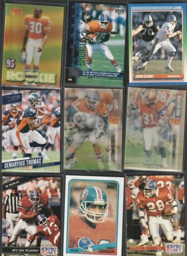 Terrell Davis , John Elway, Mike Pritchard,D Thomas Denver Broncos 9 C