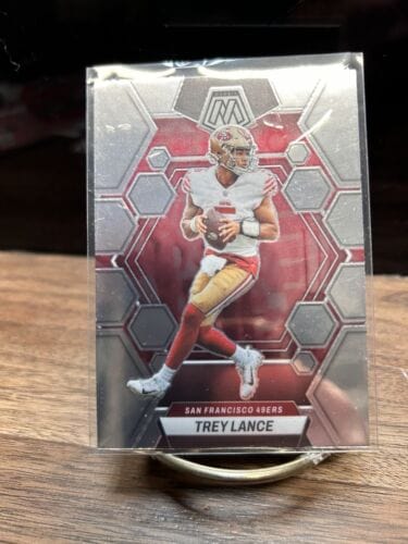 Trey Lance 2023 Panini Mosaic Silver #212 49ers / Dallas Cowboys