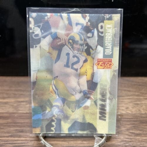 1995 Sportflix # 77 CHRIS MILLER Los Angeles Rams Football Card !