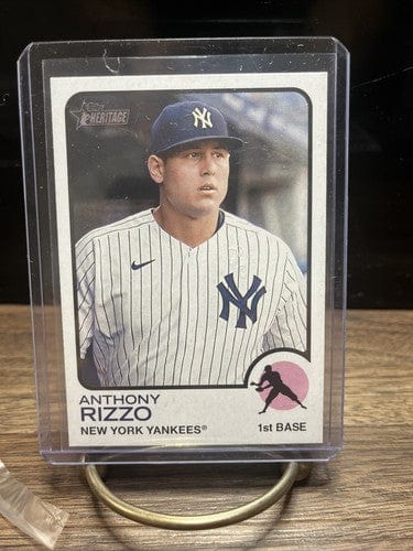 Anthony Rizzo 2022 Topps Heritage High Number - #539 - New York Yankee