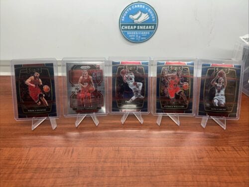 Chicago Bulls 2022 Panini Select/Prizm Lot Lavine, Caruso, Williams