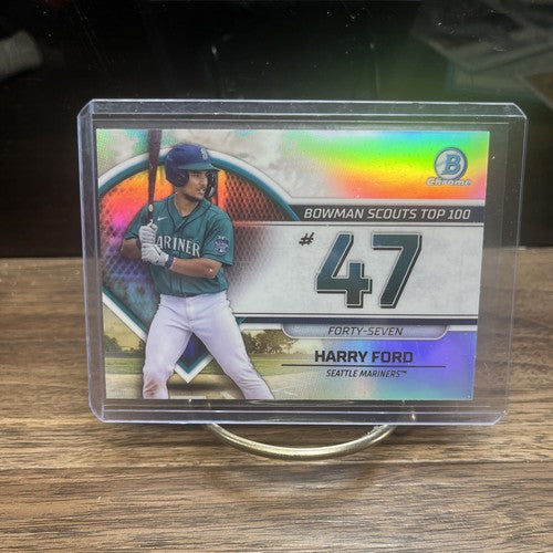 Harry Ford - 2023 Bowman Chrome Scouts Top 100 BTP-47