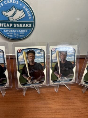 Anthony Peter  2023 Bowman 1st Prospect Base Card( X5) BP-62 Miami Mar