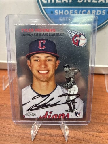 Tyler Freeman  RC 2023 Topps Chrome Platinum Anniversary Cleveland Gua