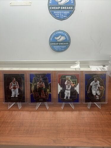 Cleveland Cavaliers 2022 Panini Select/Prizm Lot Rubio ,Love ,Osman ,