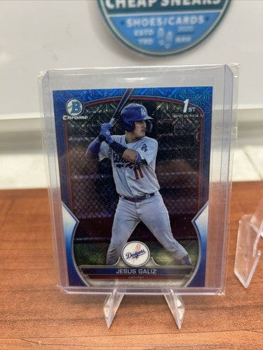 JESUS GALIZ 93/150 1st Bowman Chrome Blue Mojo Refractor 2023 Bowman D