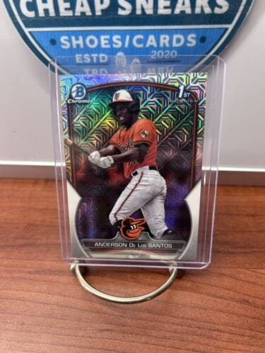 Anderson De Los Santos 2023 Bowman 1st Chrome Mega Box RefractorOriole