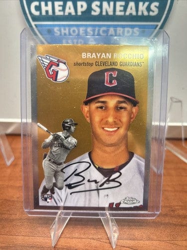 Brayan Rocchio RC 2023 Topps Chrome Platinum Anniversary Cleveland Gua