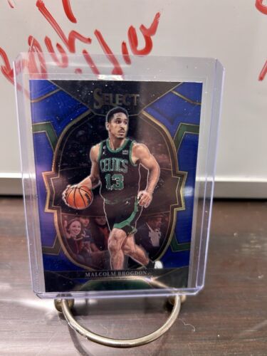 Malcolm Brogdon 22-23 #11 Panini Select Basketball Blue Concourse Celt